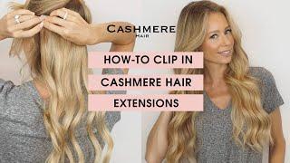 Look How Easy These Extensions Are To Apply! | Cashmere Hair