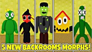 [10/28 UPDATE] How to get ALL 5 NEW BACKROOM MORPHS in BACKROOMS MORPHS! [HALLOWEEN UPDATE] - Roblox