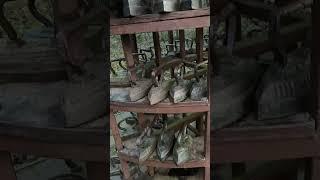 Коллекция утюгов в Этномире The collection of old Irons
