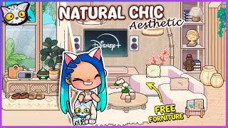  FREE AESTHETIC FURNITURE to Decorate the NATURAL CHIC HOUSE MAKER (Entrance and Living Room)Part 1