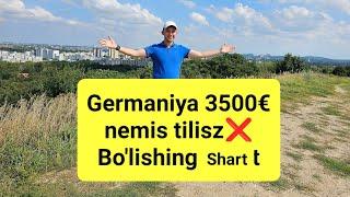 #Germaniya 3200- 3500€ oyiga Amazon Sklada ISH Nemis ️