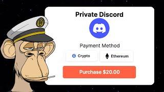 How to Make a Paid Discord Server (Crypto & Credit Card) Using Whop