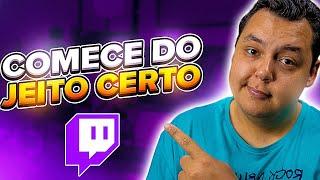 Como Começar A Fazer Live Na Twitch 2022 do JEITO CERTO!