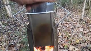 Рдейка-2Н мини. Tent wood stove Rdeika-2N mini