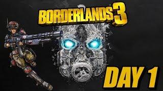 Borderlands 3 PC Moze 1st Blind Playthrough  Day 1 Part 1