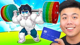 I Spent $27,693 To Be The STRONGEST In Roblox Gym League