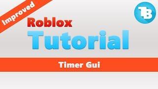 Roblox | How to make a timer gui | IMPROVED