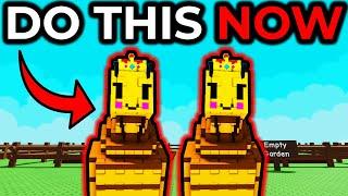 7 Things YOU NEED TO DO Before THE NEW UPDATE! (Grow a Garden)
