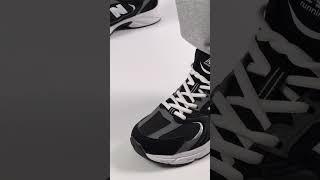 Мужские кроссовки New Balance 530 Premium Black White Grey, мужские кеды Нью Беленс черные A2048