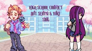 High School Conflict but it's a senpai & Yuri Cover