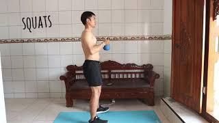CARA MENGENCANGKAN OTOT PAHA & MENGECILKAN PERUT BUNCIT DENGAN KETTLEBELL