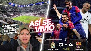  Así se vivió en el BERNABÉU: REAL MADRID 0-4 FC BARCELONA ** RIDÍCULO HISTÓRICO ** 26 octubre 2024