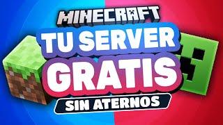 Como CREAR un Servidor de Minecraft Gratis sin ATERNOS para Jugar con AmigosBEDROCK y JAVA