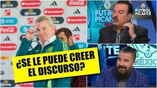 La mesa CUESTIONA las DECLARACIONES de Javier Aguirre en su PRESENTACIÓN | Futbol Picante