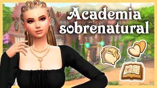 *NUEVA SERIE* LLEGADA A LA ACADEMIA ‍️ | Cap. 1 Academia sobrenatural | Los Sims ESPAÑOL | Harou