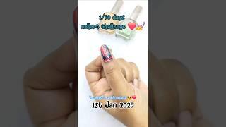 90 days easy nail art challenge ️ #nailart #youtubeshorts #easynailart #subscribe #trending #nails