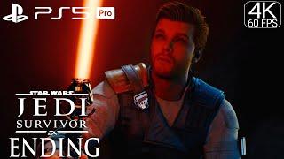 Star Wars Jedi: Survivor Walkthrough Ending - No Commentary - 4K HDR 60FPS