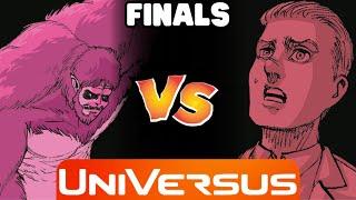Zeke Yeager, Warchief VS Porco Galliard | UniVersus Gameplay