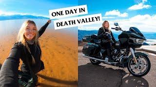 Solo Motorcycle Trip to DEATH VALLEY! (Dante's View, Lake Manly, Beatty, and more!)