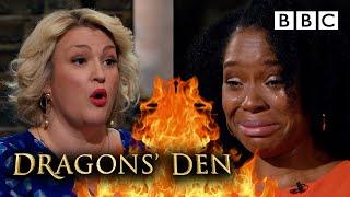 Inspiring mum moved to tears in emotional pitch | Dragons' Den - BBC