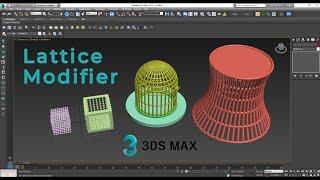 Lattice Modifier || 3D Max Full Modeling Tutorials in Hindi