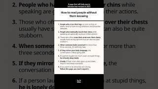 How to read people instantly