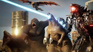 MONSTERS of GODZILLA VS KONG: Size Comparison (2021)