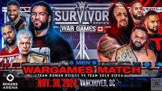 WWE Survivor Series Wargames 2024 - Match Card Prediction | Men's and Women's Wargames Prediction HD