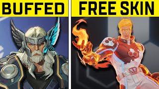 NEW Marvel Rivals Update Out Now! (Buffs, Nerfs, New Skins And More!)