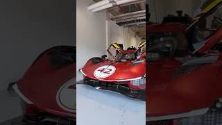 6 Ferrari 499P Modificatas preparing to unleash pure performance.