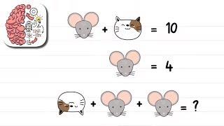 Как пройти Brain Test 137 уровень =10 =4 =?