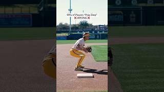 STOP PREP STEPPING LIKE THIS‼️ #infield #baseball