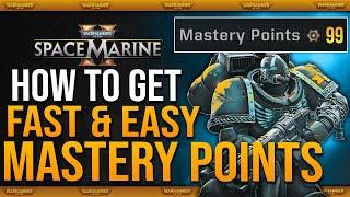 Space Marine 2: How To Get Mastery Points // Fast & EASY - Complete Guide On Weapon Levelling