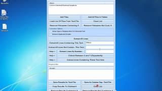 How To Use Extract Data & Text From Multiple Text Files Software