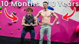 Climbing for 10 Months VS 10 Years