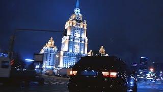 BMW X5M vs ML63 Moscow street racing