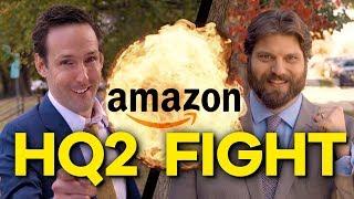 Desperate Mayors Compete for Amazon HQ2