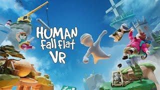 Human Fall Flat VR | PREVIEW PURE VR GAMEPLAY MECHANICS | META QUEST | SILENT PLAYER | NO COMMENTING