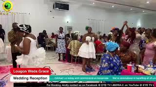 Wedding reception between Luogon Gleekay and Grace M. T Gleekay held at the Shatim Event Center