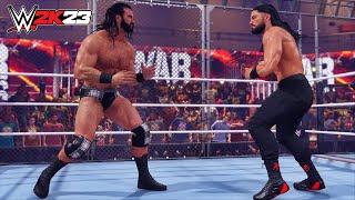 WWE 2K23 WarGames Match Roman Reigns Vs Drew McIntyre