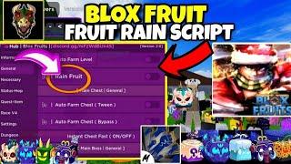 Script Blox Fruit Mobile No Key  RAIN FRUIT & AUTO FARM |AUTO CHEST| Delta Fluxus Script Xmas UPDATE