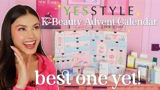 Unboxing the YesStyle 2024 K-Beauty Advent Calendar  $500+ of K-Beauty for $165?!