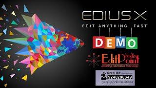 EDIUS X DEMO || EditPoint India ||