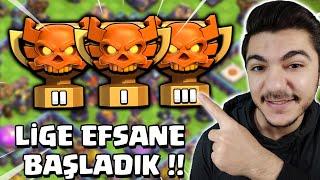 ŞAMPİYON LİG'E EFSANE BAŞLADIK !! (Klan Savaşı Ligleri !!)  - Clash Of Clans