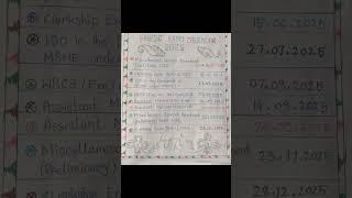 WBPSC EXAM CALENDAR 2025 #psc #wbpsc exam #clerkship part II #miscellaneous #wbcs exam 2025 #bikram
