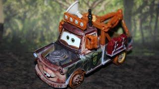 Mattel Disney Cars on the Road Cryptid Buster Mater (Big Foot Hunter) 2023