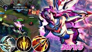 WILD RIFT ADC | KAISA WITH A NEW HYPER BUILD IS THE BEST ADC ? | GAMEPLAY | #kaisa #wildrift