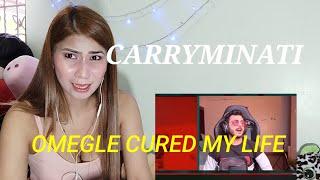 Reaction to CARRYMINATI- Omegle cured my life ||Crixus kaiden REACTION