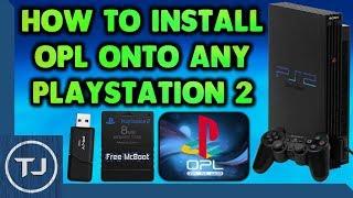 How To Install OPL v0.9.4 Onto Any PS2! (Open PS2 Loader) 2018!