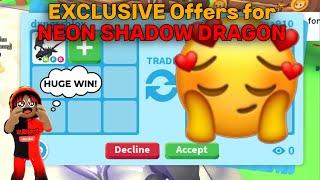 Is the Neon Shadow Dragon  Losing Its Value? Adopt Me Value Update 2024!